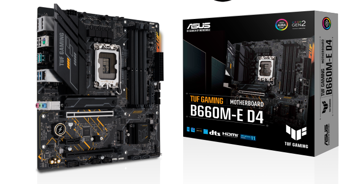 Asus TUF GAMING B660M-E D4 Motherboard Price in BD | RYANS